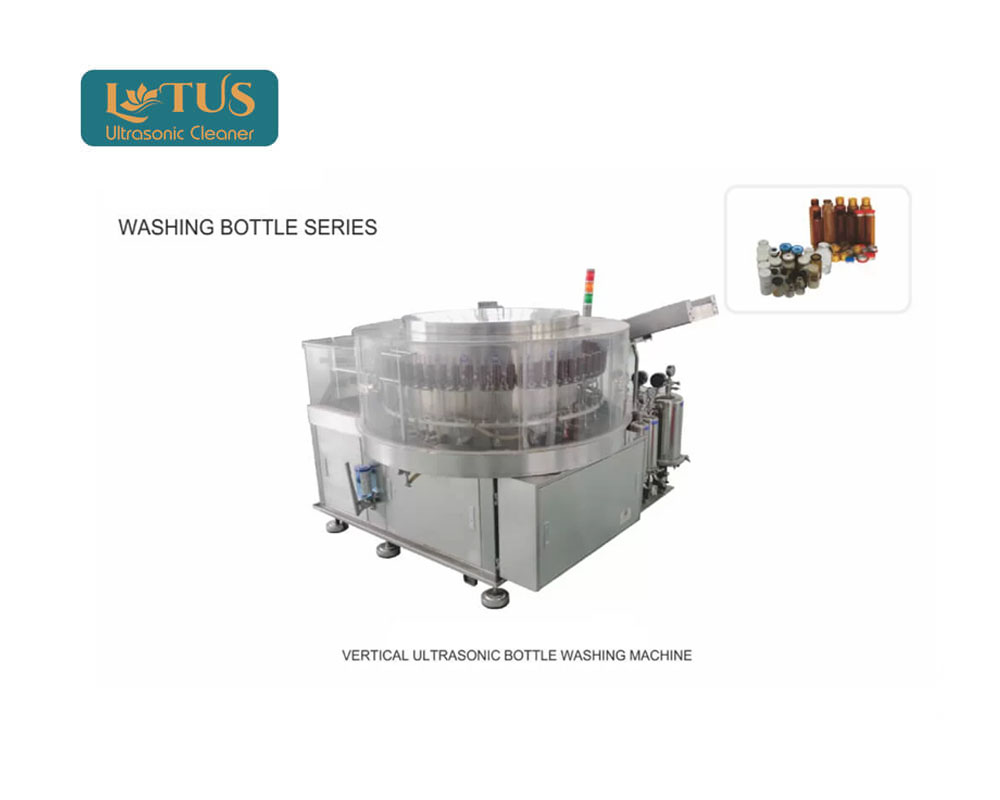 Máy rửa chai/lọ thủy tinh bằng sóng siêu âm LTBUW_250