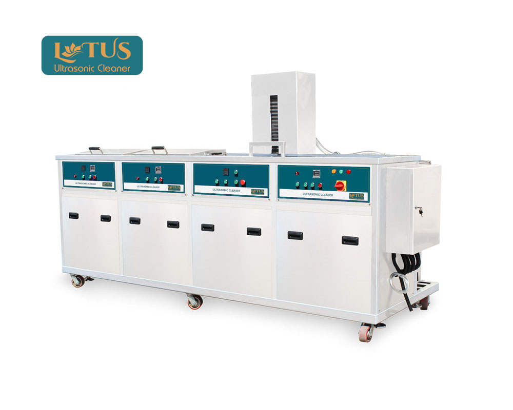 Bể rửa siêu âm công nghiệp dòng bốn bể
