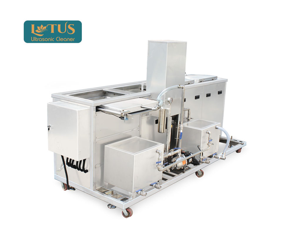 Bể rửa siêu âm công nghiệp dòng bốn bể